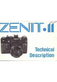 Zenith 11 manual. Camera Instructions.